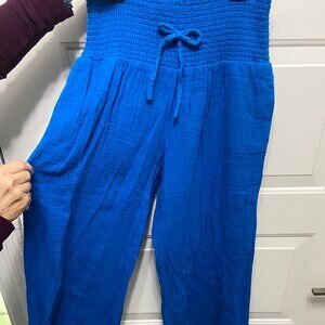Free People Blue Hippie Pants **NEW with tag**